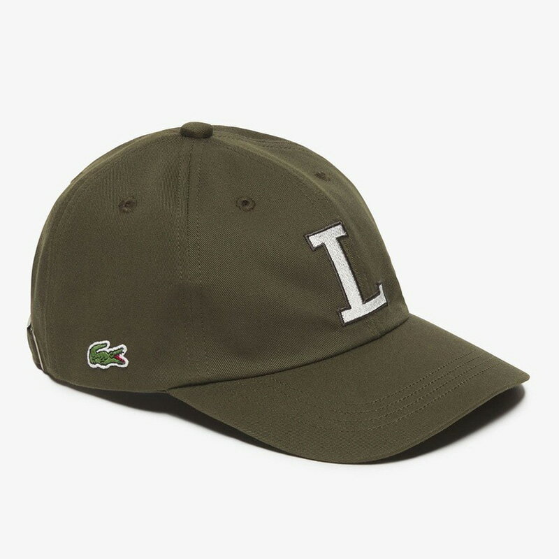 ラコステ LACOSTE(ラコステ) 【24春夏】コットン ツイル Lロゴキャップ FREE 095(カーキ) RK1251J-99