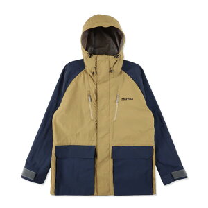 Marmot(マーモット) 【24春夏】Men's GJ Jacket(GJ ジャケット) メンズ L ATNV(ベージュ×ネイビー) TSSMO401