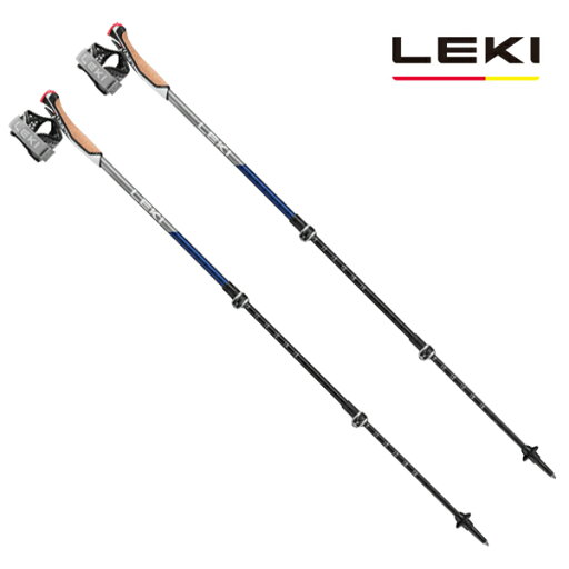 LEKI(レキ) 【25春夏】TRAVELLER CARBON(トラベラーカーボン) 66~130cm 670(ネイビー) 1300475670 LEKI(レキ) 【25春夏】TRAVELLER CARBON(トラベラーカーボン) 66~130cm 670(ネイビー) 1300475670