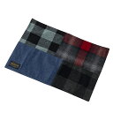 PENDLETON(ペンドルトン) ウールデニムパッチワーク ランチマット One Size バッファローオンブレチェック 19804336999000