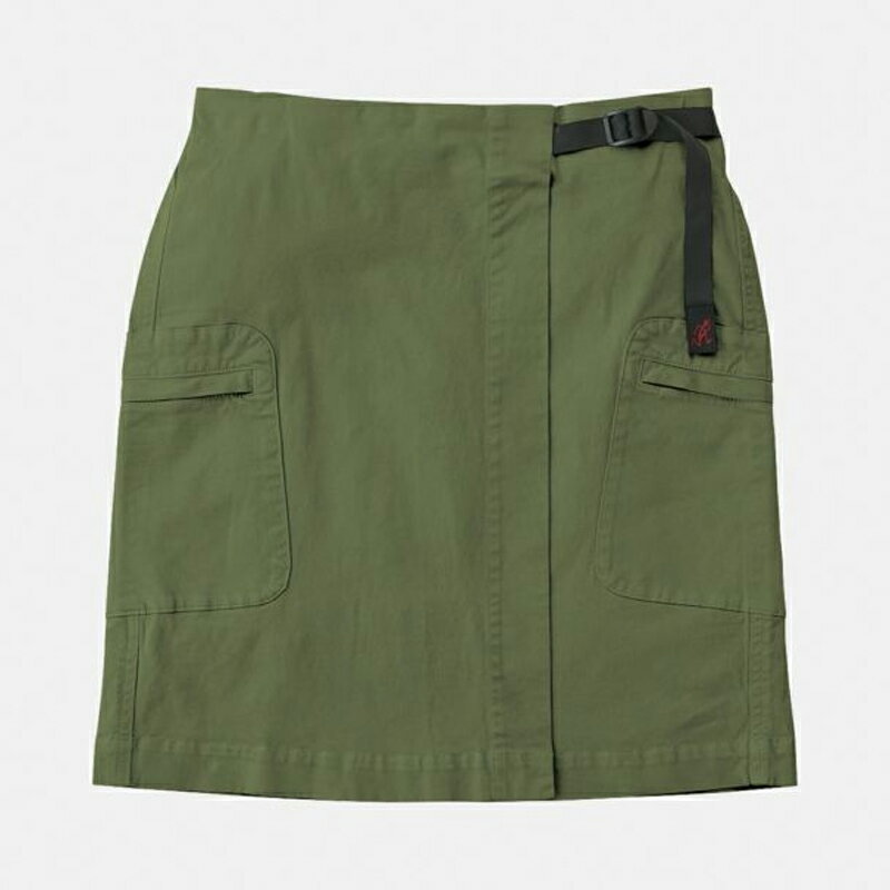 GRAMICCI(グラミチ) 【24春夏】W'S WRAP SKIRT(ウィメンズ ラップスカート) M OLIVE G4SW-SK115