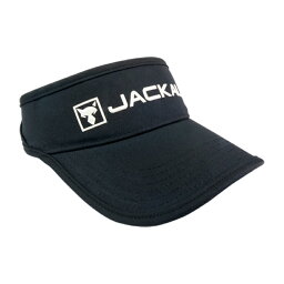 ジャッカル(JACKALL) ロゴサンバイザー ブラック