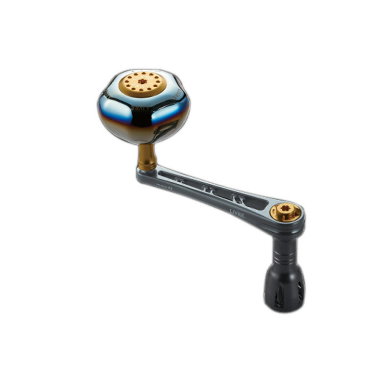 リブレ(LIVRE) POWER93(PT52) シマノ8000-14000番用 右巻 93mm ガンメタP+ゴールドG 11191