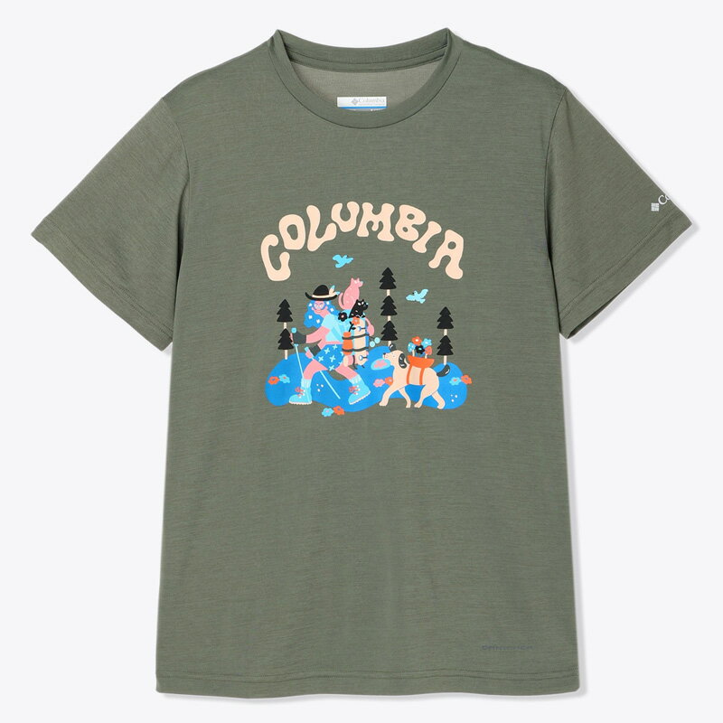 Columbia(コロンビア) 【24春夏】ユースエンジョイマウンテンライフサマーショートスリーブTシャツ L 316 PY0172