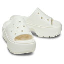CROCS(クロックス) STOMP SLIDE(ストンプ スライド) 23cm(M5) Chalk 209346