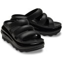 CROCS(クロックス) MEGA CRUSH TRIPLE STRAP(メガ クラッシュ トリプル ストラップ) 24cm(M6) Black 209842