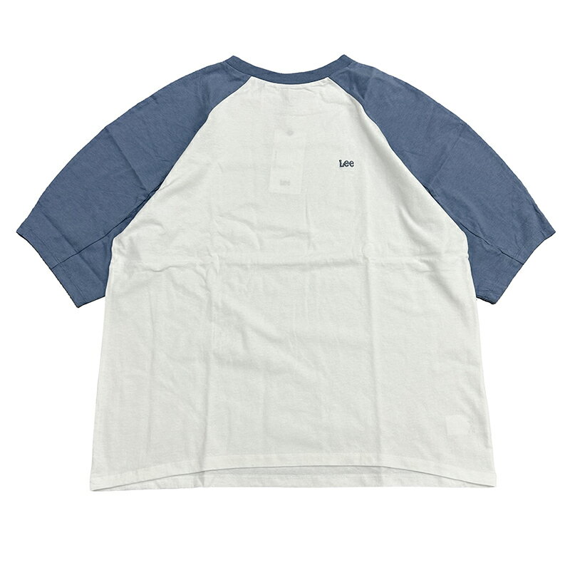Lee(꡼) Women's ACCENT TEE  M WHITEBLUEGRAY LT7181-247