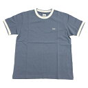 Lee(リー) Women's SEEDSTITCH H/S TEE ウィメンズ L BLUE×PINK LT7186-142