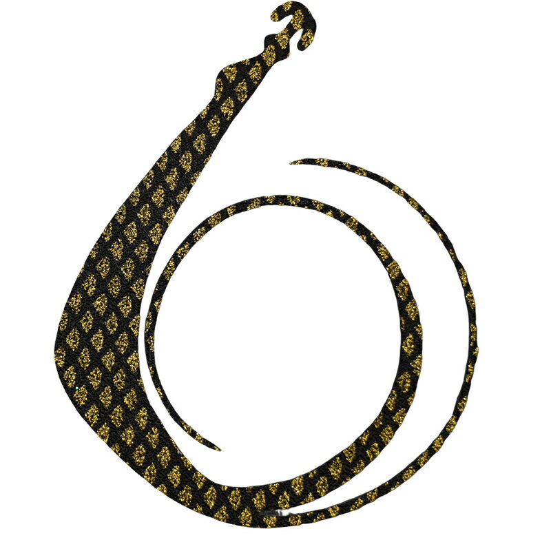 松岡スペシャル メガ無限 W(ダブル) 185mm ブラックゴールドラメ