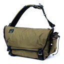 AS2OV(アッソブ) 【25春夏】CORDURA FINETEX MESSENGER 30L KHAKI 152318-65