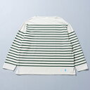 ORCIVAL(オーシバル) BOAT NECK L/S P.O.(ボート ネック ロングスリーブ プルオーバー) 5 FLOUR×FRENCH BEAN #6231