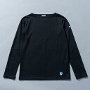 ORCIVAL(オーシバル) BOAT NECK LONG SLEEVE PULLOVER 1 BLACK #OR-C0137 BFJ