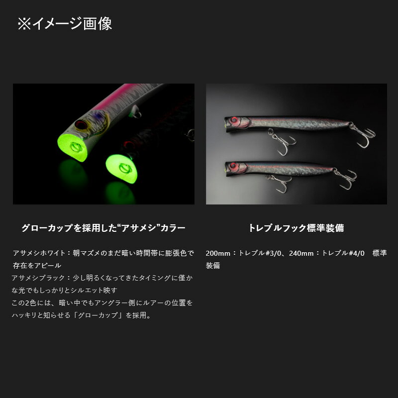 シアン ポッパー ロア 200F スケールイワシ の商品画像3枚目