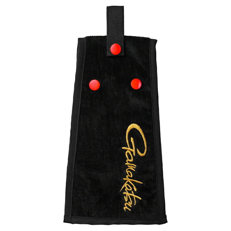 がまかつ(Gamakatsu) フィッシングタオル GM2615 ブラック(Gamakatsu) 52615