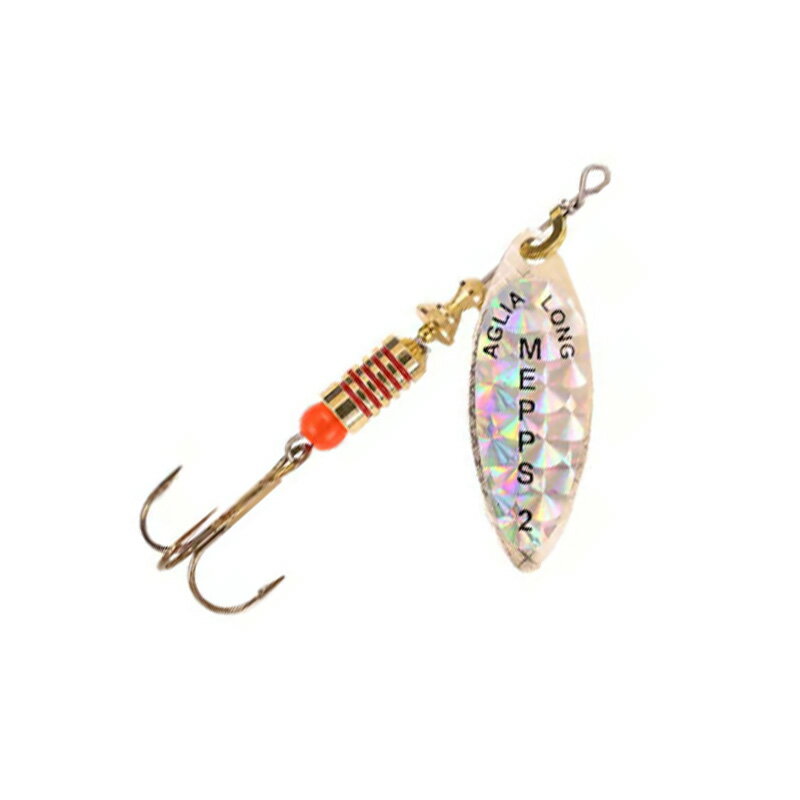 mepps(メップス) アグリアロングレインボー 2.5g AG シルバー C-LRA200-01