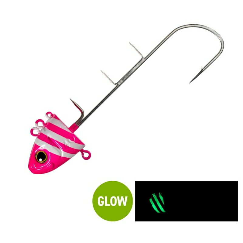 シマノ(SHIMANO) PN-TQ2Y サーベルマスター バレットテンヤ 40号 スーパー夜光ゼブラピンク 135674