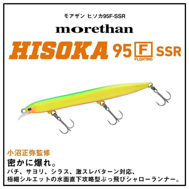 モアザン ヒソカ95F-SSR ピンクヘッドクリアチャート の商品画像2枚目