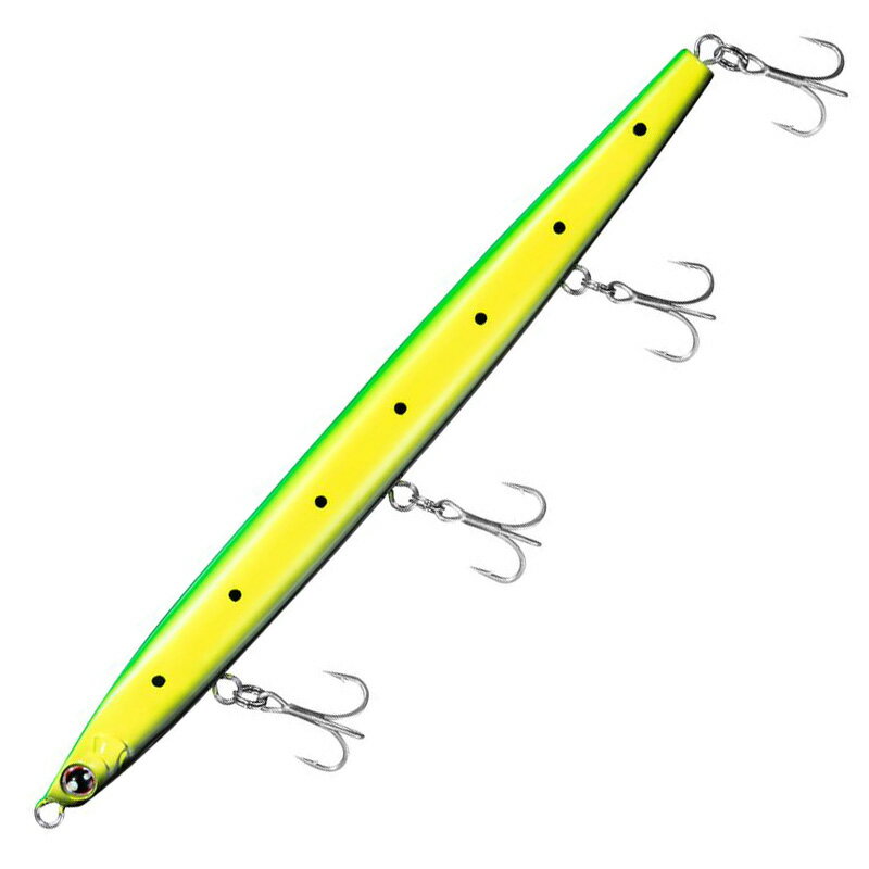 【4/5迄 最大2,000円OFF】 ダイワ(Daiwa) モアザン スイッチヒッタースリム S 120mm ライムチャートイワシ 07405116