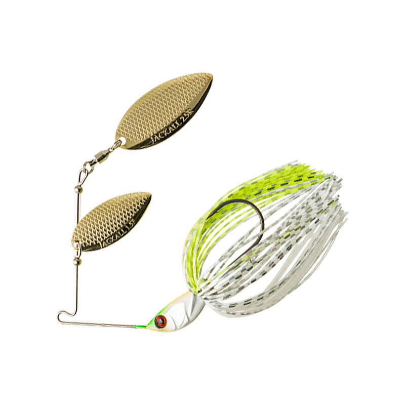 【12/5迄 最大2,000円OFF】 ジャッカル(JACKALL) スーパードーン TG 3/8oz チャートバックホワイト