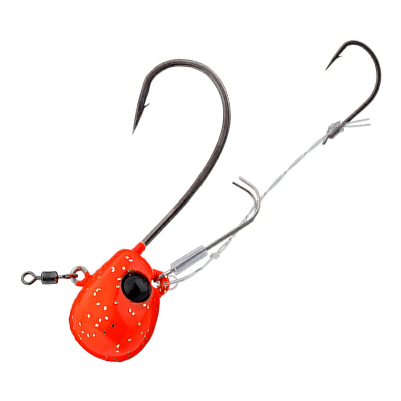 【4/5迄 最大2,000円OFF】 ジャッカル(JACKALL) TGビンビンテンヤ鯛夢 13号 オレンジゴールドフレーク