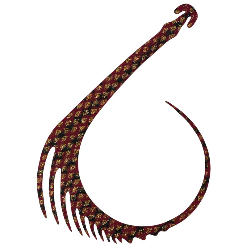 松岡スペシャル GIZA BITE(ギザバイト) 185 ゼブラレッドゴールドラメ