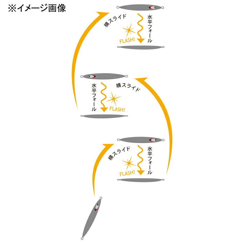 ジグパラ バーチカル クウェル 500g パッション の商品画像2枚目