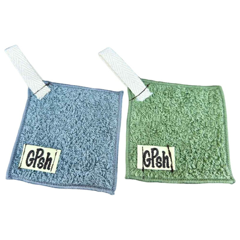 【12/1 最大2,000円OFFクーポン&全品P2】 Go-Phish(ゴーフィッシュ) もっとゆびタオル 2枚入り グリー..