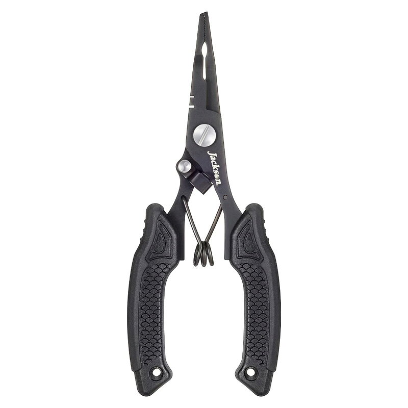 仕様／規格●対応スプリットリングサイズ：＃1～＃4●カラー：BLK（ブラック）カラーBLK(ブラック)商品説明●握りやすいラバーグリップにより、小型ルアーのスプリットリング交換でも確実に力を伝達し、ライトゲームからシーバスまで高い汎用性を発揮します。また、細身に設計された先端部は、魚の口の奥に掛かったフックや小型リングの取り外しもスムーズに行うことが可能です。●スプリットリングオープナー、ラインカッター、アイチューナーを搭載し、あらゆる釣りに対応する多機能モデルです。特集区分●フィッシング2026新製品商品カテゴリ●新着商品関連ワード●釣り具 釣具 つり具 ツール 便利ジャンル識別情報：/g1005/g213/g319/m072/※納期表示のご説明はこちら