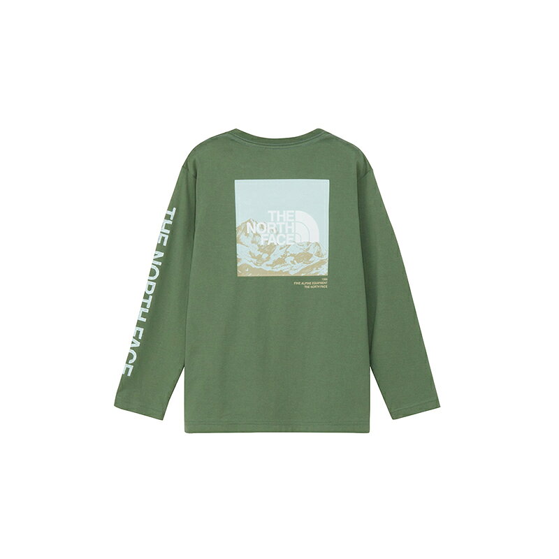 THE NORTH FACE(ザ・ノース・フェイス) ロングスリーブスリーブグラフィックティー キッズ NTJ32537 全3色 全4サイズ