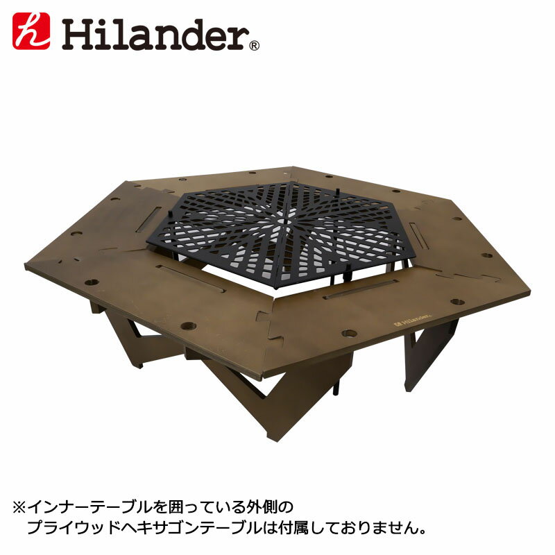 Hilander(ハイランダー) スチールヘキサゴン インナーテーブル 穴あり HCA0330通販格安セール情報 楽天 通販