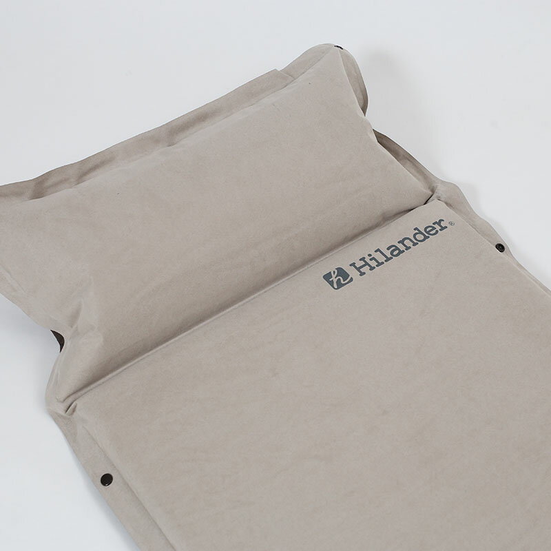 Hilander(ハイランダー) スエードインフレーターマット(枕付きタイプ) 5.0cm【お得な2点セット】 シングル(2本) サンドベージュ UK-32-SET 価格情報 - キャンプ沼で最安値をチェック! Hilander(ハイランダー) スエードインフレーターマット(枕付きタイプ) 5.0cm【お得な2点セット】 シングル(2本) サンドベージュ UK-32-SET 価格情報 - キャンプ沼で最安値をチェック!