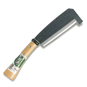 鋼典(Kanenori) 鋼付箸付鉈 180mm C-7