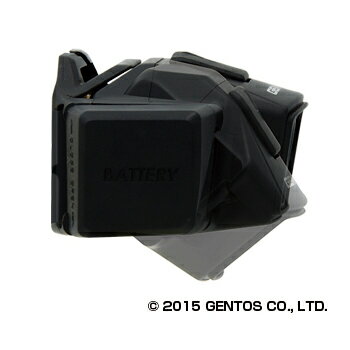 GENTOS(ジェントス) ヘッドライト GD-002D 最大50ルーメン 単三電池式 ブラック GD-002D