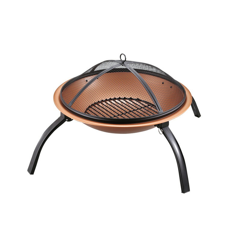 キャプテンスタッグ(CAPTAIN STAG) ラウンド ファイアピット(焚き火台) UG-29