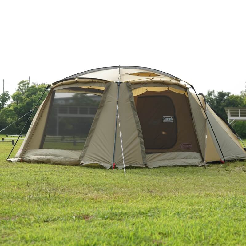 Coleman(コールマン) 【限定カラー】ラウンドスクリーン2ルームハウス スタートパッケージ オリーブ×コヨーテ 2000030372通販格安セール情報 楽天 通販