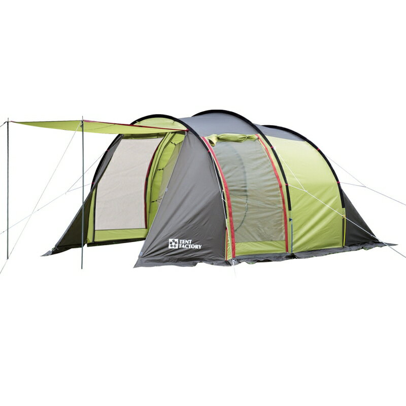 TENT FACTORY(テントファクトリー) フォーシーズン トンネル 2ルームテント GGR TF-4STU2-NR