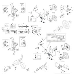 シマノ(SHIMANO/サイクル) EBLT610RS ブレーキレバー 右 2フィンガー シルバー 21936106