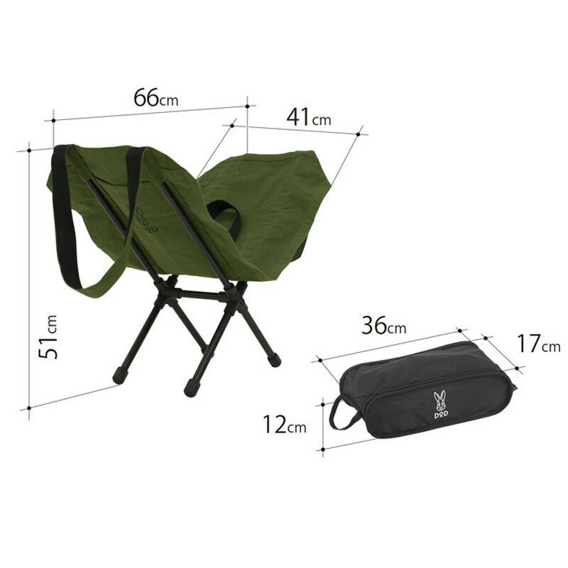 DOD(ディーオーディー) 薪スタンド となりのまきちゃん カーキ×ブラック LX1-453通販格安セール情報 楽天 通販