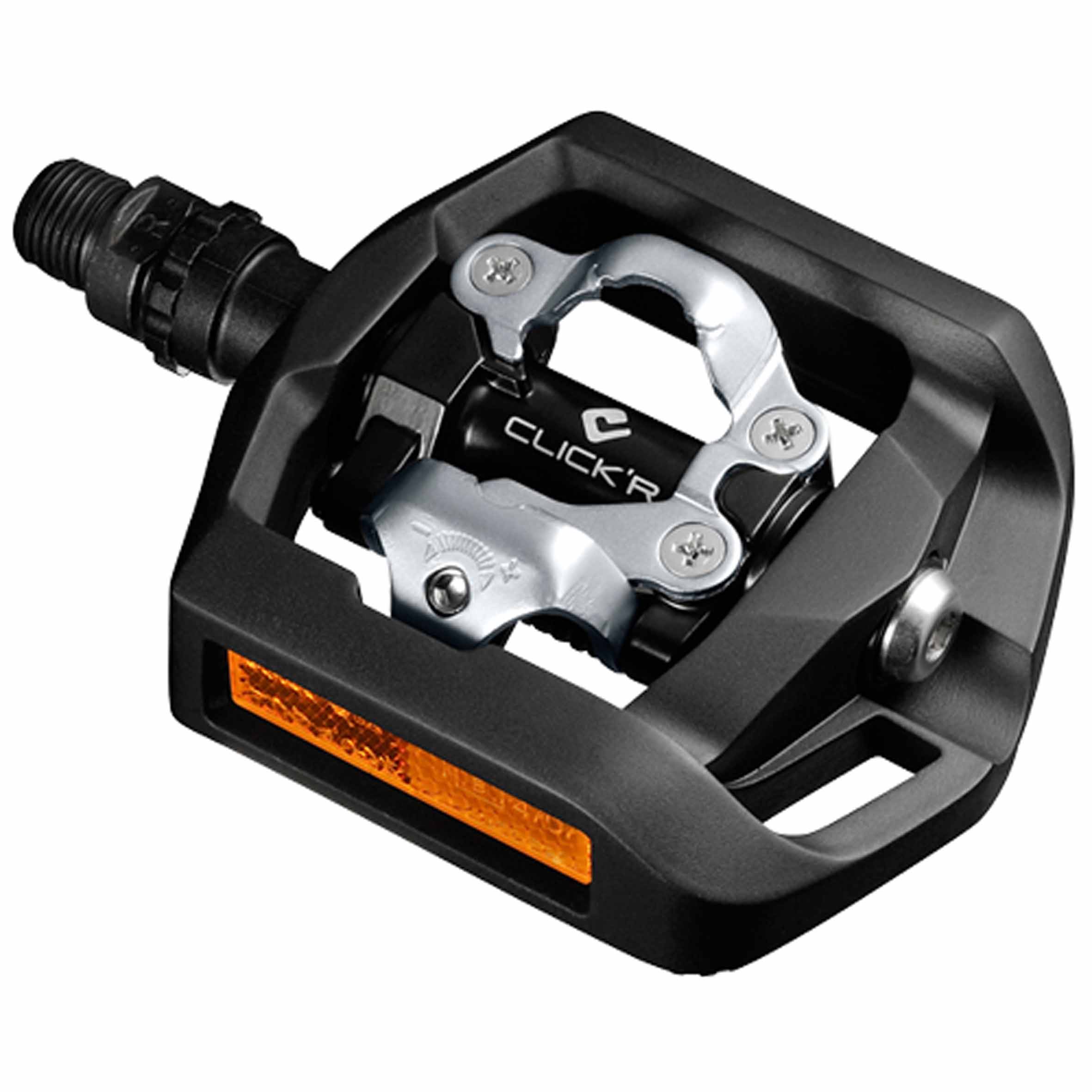 シマノ SHIMANO サイクル EPDT421 SPDペタル リフレクター付き 21904210