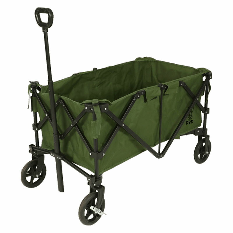 DOD(ディーオーディー) アルミキャリーワゴン カーキ/ブラック C2-534-KH通販格安セール情報 楽天 通販