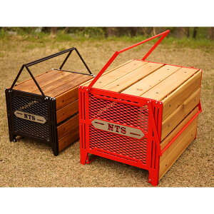 ネイチャートーンズ(NATURE TONES) サイドアップボックス&テーブル Lサイズ レッド