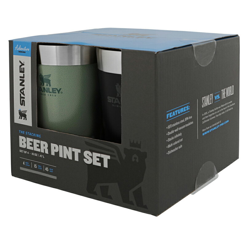 STANLEY(スタンレー) スタッキング真空パイント 4パック 0.47L 02796-017通販格安セール情報 楽天 通販