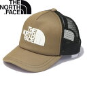 【エントリーでP5倍！4月3日10時まで】 THE NORTH FACE(ザ・ノース・フェイス) 【23春夏】Kid's LOGO MESH CAP キッズ KL ユーティリティブラウン(UB) NNJ02303 その1