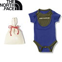 THE NORTH FACE(ザ・ノース・フェイス) Baby's S/S ROMPE 2P BIB ベビー 80cm TNFブルー(TB) NTB12354