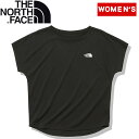 THE NORTH FACE(ザ・ノース・フェイス) 【24春夏】F/S LOGO DESIGN TEE(フレンチスリーブ ロゴデザインティー)ウィメンズ M ブラック(K) NTW32374