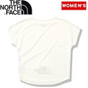 THE NORTH FACE(ザ・ノース・フェイス) 【24春夏】F/S LOGO DESIGN TEE(フレンチスリーブ ロゴデザインティー)ウィメンズ L ホワイト(W) NTW32374