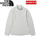 THE NORTH FACE(ザ・ノース・フェイス) W ロングスリーブ フラッシュ ドライ スリーディー ジップアップ ウィメンズ L ティングレー(TI) NTW12201