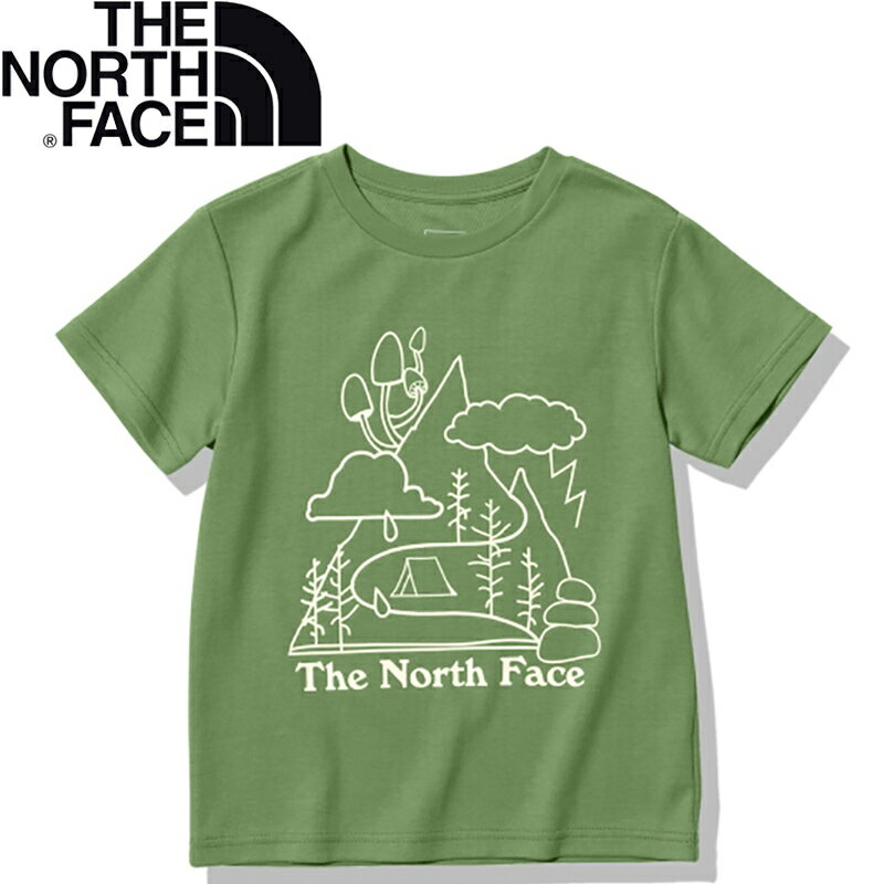 THE NORTH FACE(Ρե) Kid's SHORT SLEEVE GRAPHIC TEE å NTJ32335...