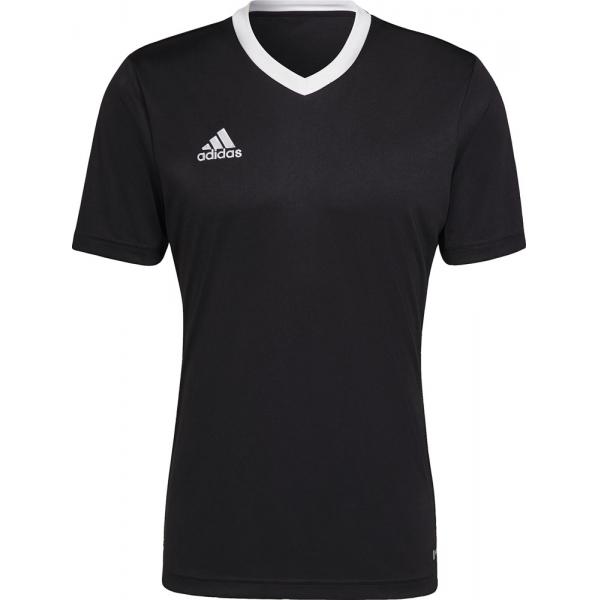 adidas(アディダス) ENTRADA22 ジャージー 半袖シャツ サッカー/フットサル M ブラック(HE1573) ZG486