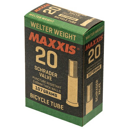 MAXXIS(マキシス) Welter Weight BOX ウェルターウエイト チューブ サイクル/自転車 米式36mm 20×1.0-2.5 TIT15044